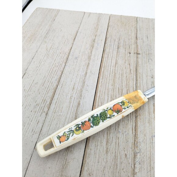 Ekco Chromium Plated Slotted Serving Spoon 12" White Veggies - Picture 3 of 7